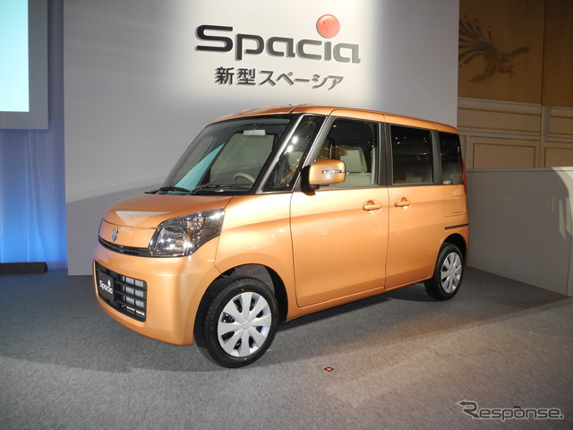 スズキの新型軽自動車「スペーシア」