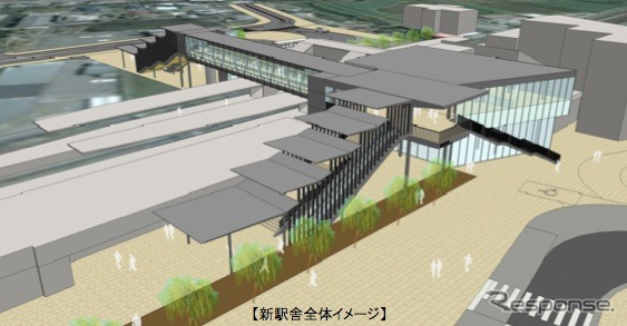 新駅舎全体イメージ