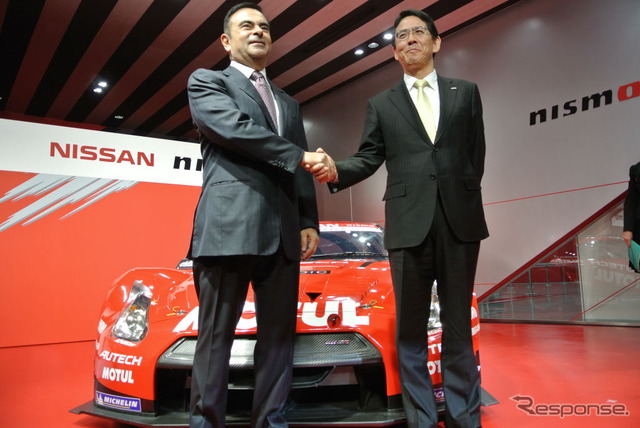 日産自動車 カルロス・ゴーン社長