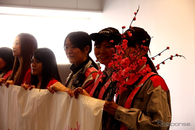 JAL ひなまつりフライト(2013年3月3日 羽田空港)