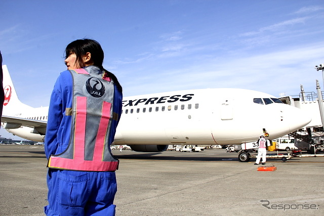 JAL ひなまつりフライト(2013年3月3日 羽田空港)