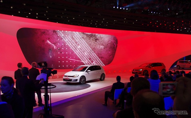 VWのプレスカンファレンス(ジュネーブモーターショー13)
