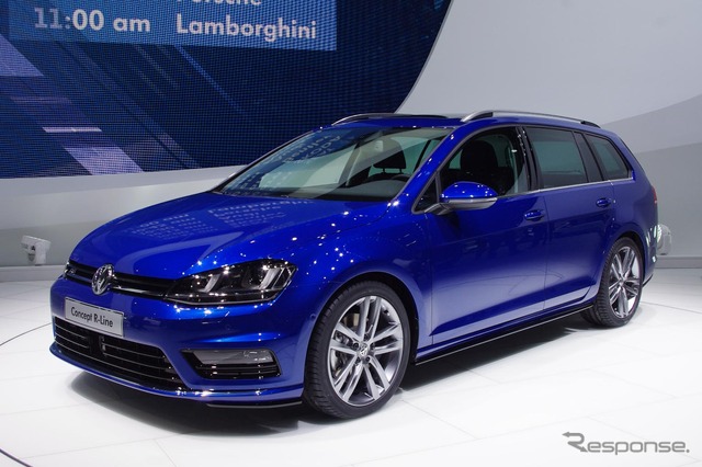 VW ゴルフエステート Rライン(ジュネーブモーターショー13)