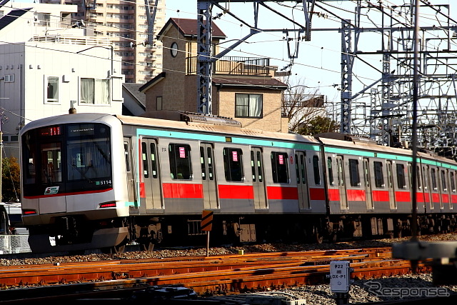 東武鉄道 伊勢崎線 北千住駅 東急車両