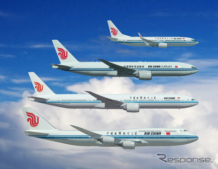 ボーイング、中国国際航空から31機を受注