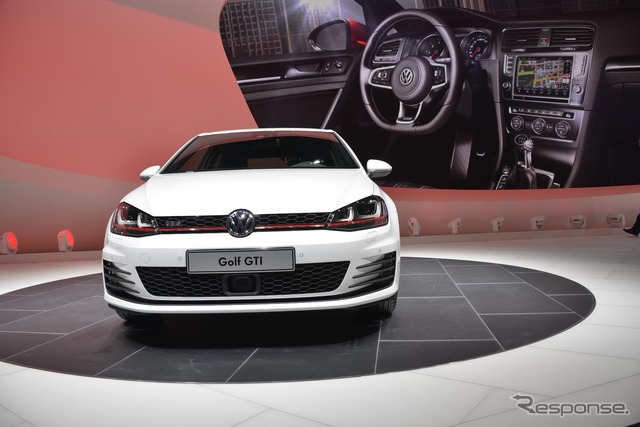 新型フォルクスワーゲン ゴルフ GTI(ジュネーブモーターショー13)