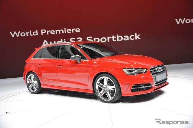 新型 アウディ S3 スポーツバック (ジュネーブモーターショー13)