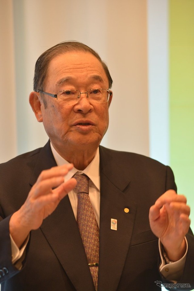 退任がきまった張富士夫会長