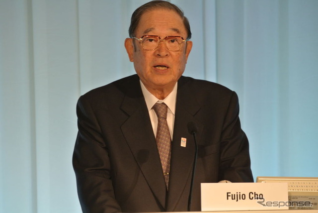 名誉会長に内定した張富士夫代表取締役会長