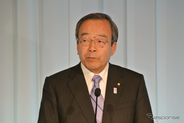 会長就任が内定した内山田竹志副会長