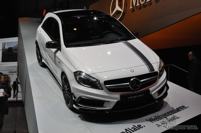 メルセデスベンツ・A45 AMG エディション1（ジュネーブモーターショー13）