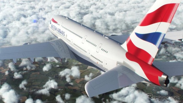 ブリティッシュ・エアウェイズのA380