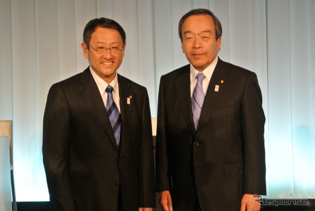 トヨタ新体制発表会見