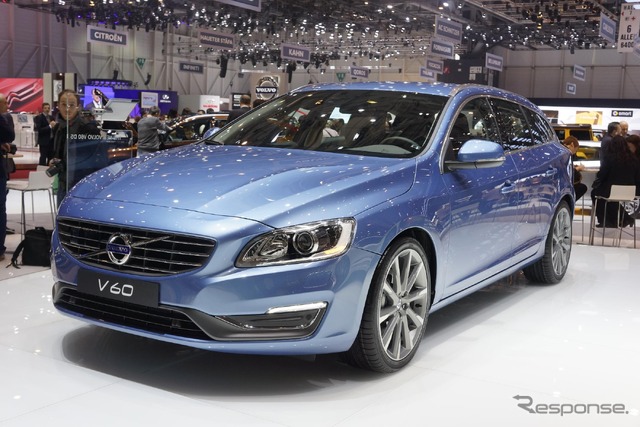 ボルボ V60 の大幅改良モデル(ジュネーブモーターショー13)