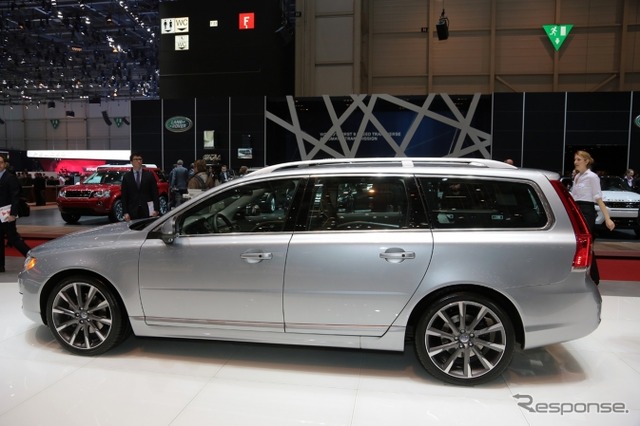 ボルボ V70 の大幅改良モデル(ジュネーブモーターショー13)