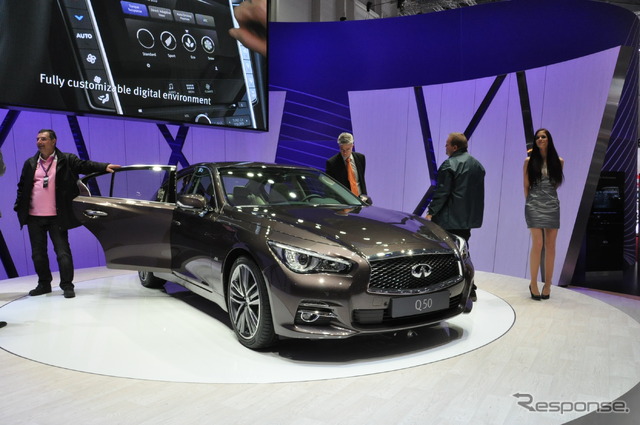 インフィニティ Q50(ジュネーブモーターショー13)