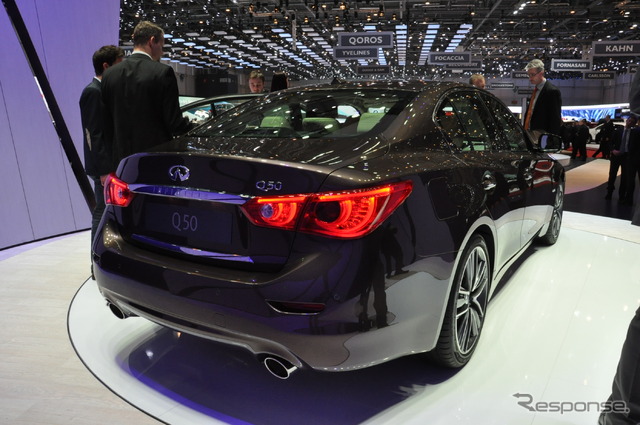 インフィニティ Q50(ジュネーブモーターショー13)