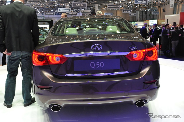 インフィニティ Q50(ジュネーブモーターショー13)