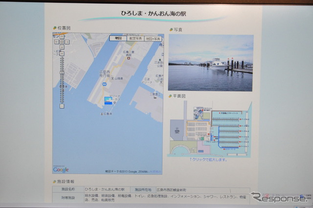 広島県ブース（ジャパンインターナショナルボートショー13）