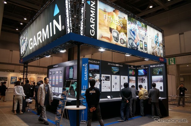 国際自動車通信技術展、GARMINブース