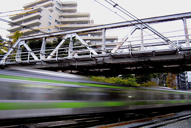 2013年3月15日までの東横線渋谷～代官山間（地上区間）