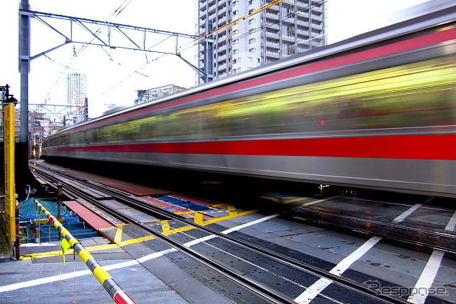 2013年3月15日までの東横線渋谷～代官山間（地上区間）