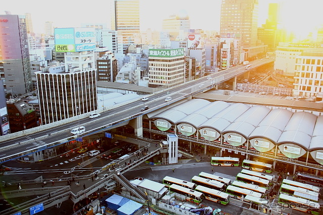 2013年3月15日までの東横線渋谷～代官山間（地上区間）