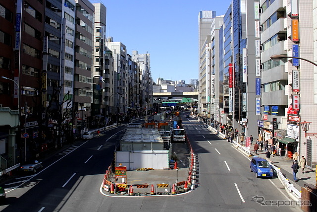 2013年3月15日までの東横線渋谷～代官山間（地上区間）