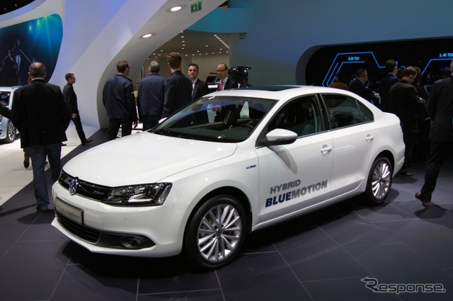 【ジュネーブモーターショー13】VW ジェッタ ハイブリッド、欧州初公開…ガソリンハイブリッドにも注力