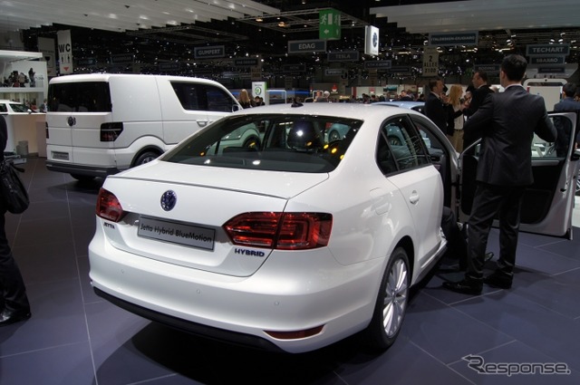 【ジュネーブモーターショー13】VW ジェッタ ハイブリッド、欧州初公開…ガソリンハイブリッドにも注力