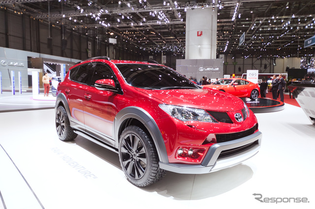 新型トヨタ RAV4 アドベンチャー・デザイン・スタディ（ジュネーブモーターショー13）