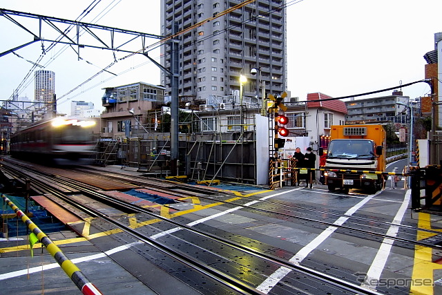 2013年3月15日までの東横線渋谷~代官山間(地上区間)