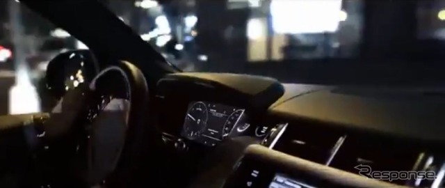新型 レンジローバー スポーツのインテリア