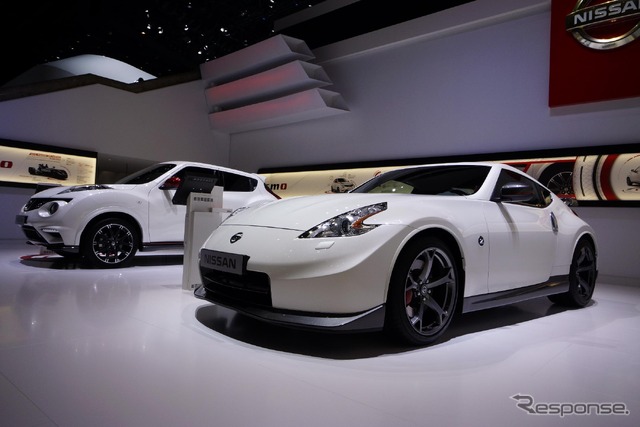 ジュークNISMOと370Z(フェアレディZ)NISMO(ジュネーブモーターショー13)