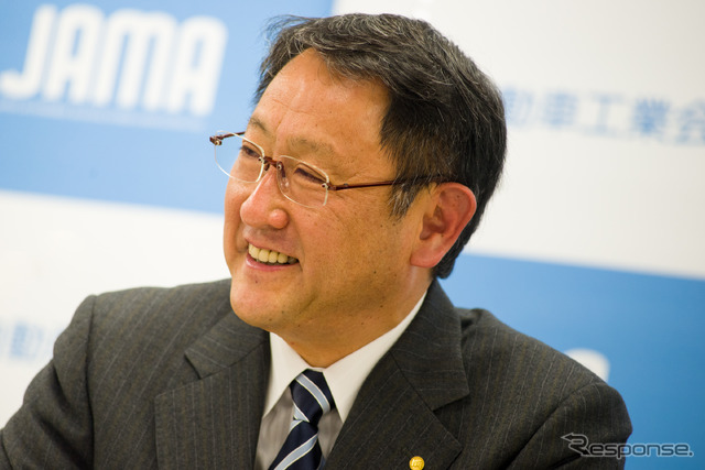 日本自動車工業会 豊田章男会長
