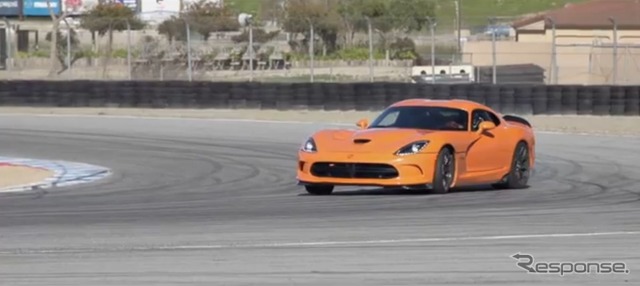 SRTバイパーTAをサーキットでテストした米『モータートレンド』