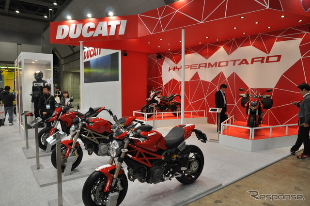 ドゥカティ ハイパーモタード(東京モーターサイクルショー13)