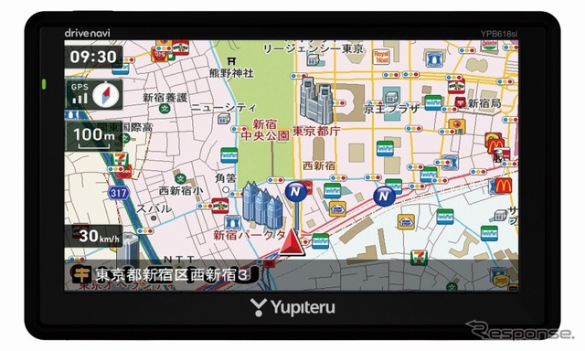 ユピテル・YPB618Si