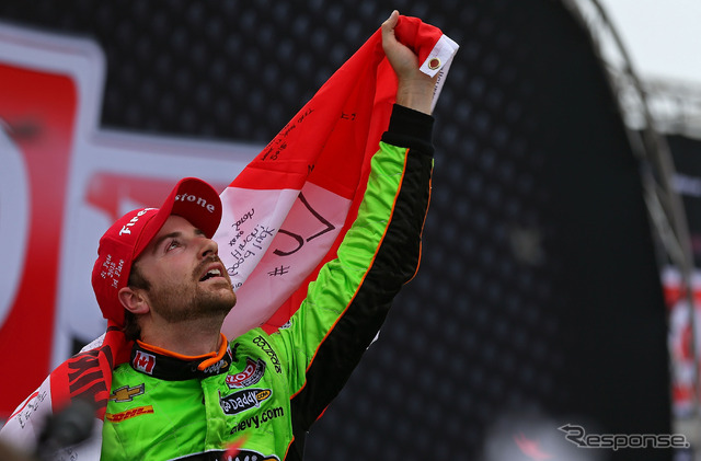 インディカー初優勝のヒンチクリフ