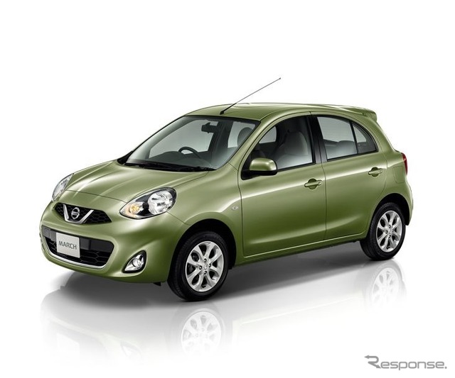日産マーチ改良新型(タイ仕様)
