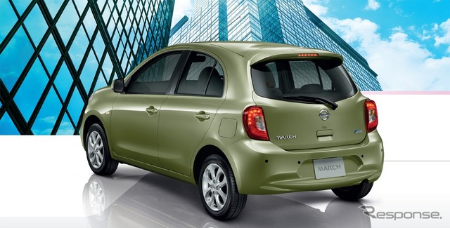 日産マーチ改良新型(タイ仕様)