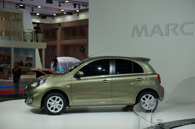 日産マーチ改良新型(タイ仕様)