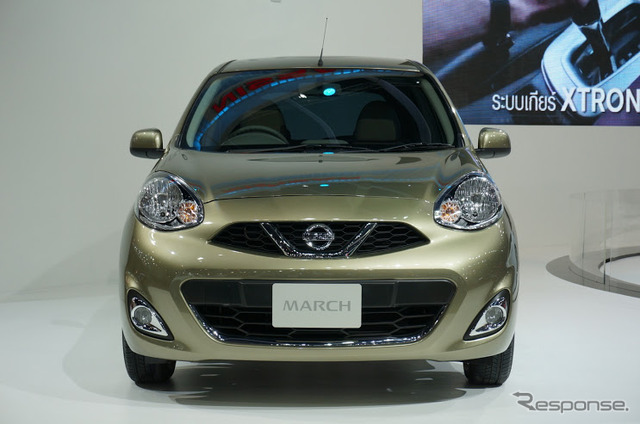 日産マーチ改良新型(タイ仕様)