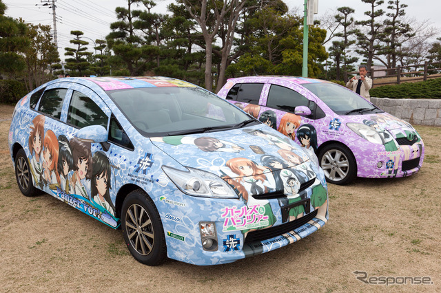 ガールズ&パンツァー痛車