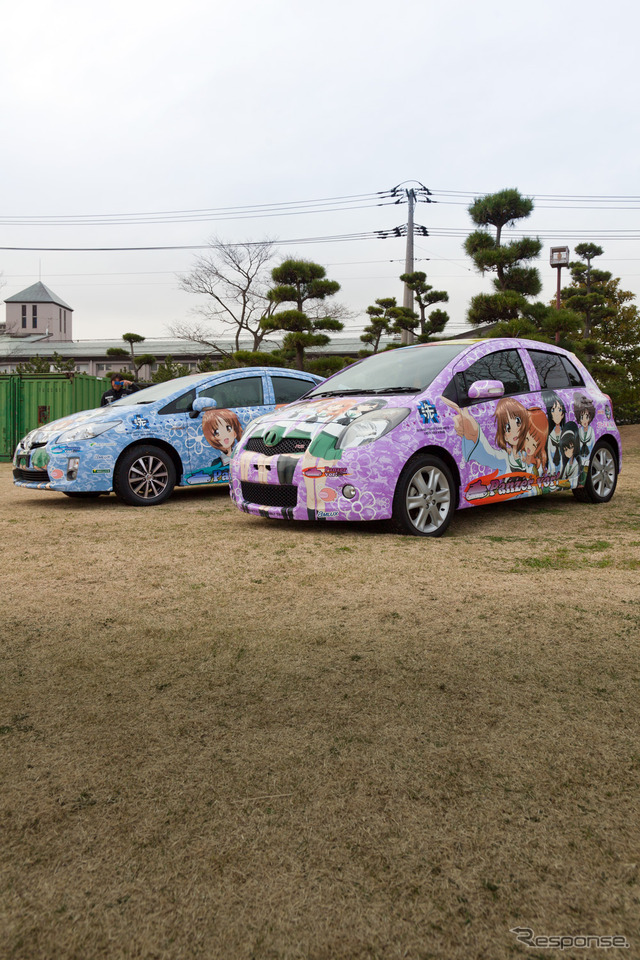 ガールズ&パンツァー痛車