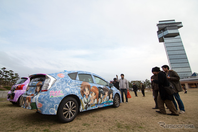 ガールズ&パンツァー痛車