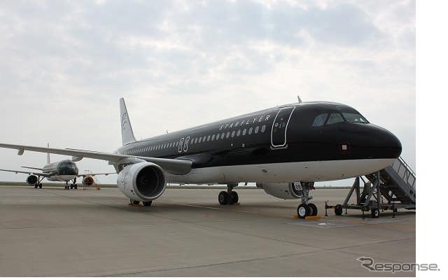 スターフライヤー、エアバスA320を同社9機目の機材として受領