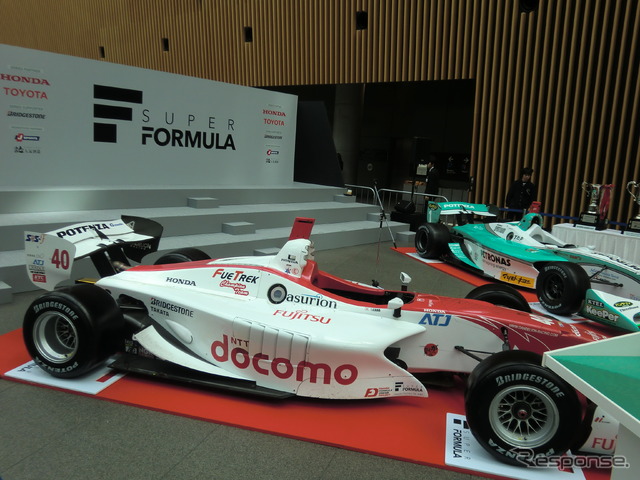 今季のスーパーフォーミュラを走るマシンは「SF13」(昨年までの名称はFN09)。