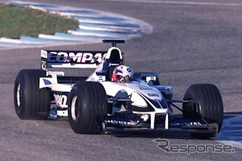 2001年のF1テストがスタート……最初のイチバンはこのひと
