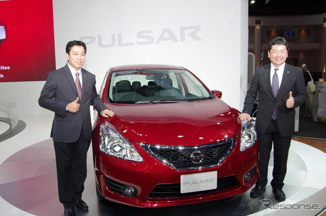 【バンコクモーターショー13】マーチの商品力強化でエコカー市場のシェアアップ狙う日産